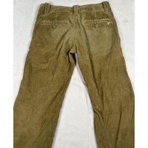 American Eagle Outfitters Pants Womens 2 Brown Corduroy Stretch Straight Leg